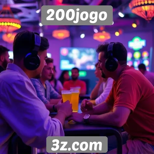 Interação social em jogos do 200jogo